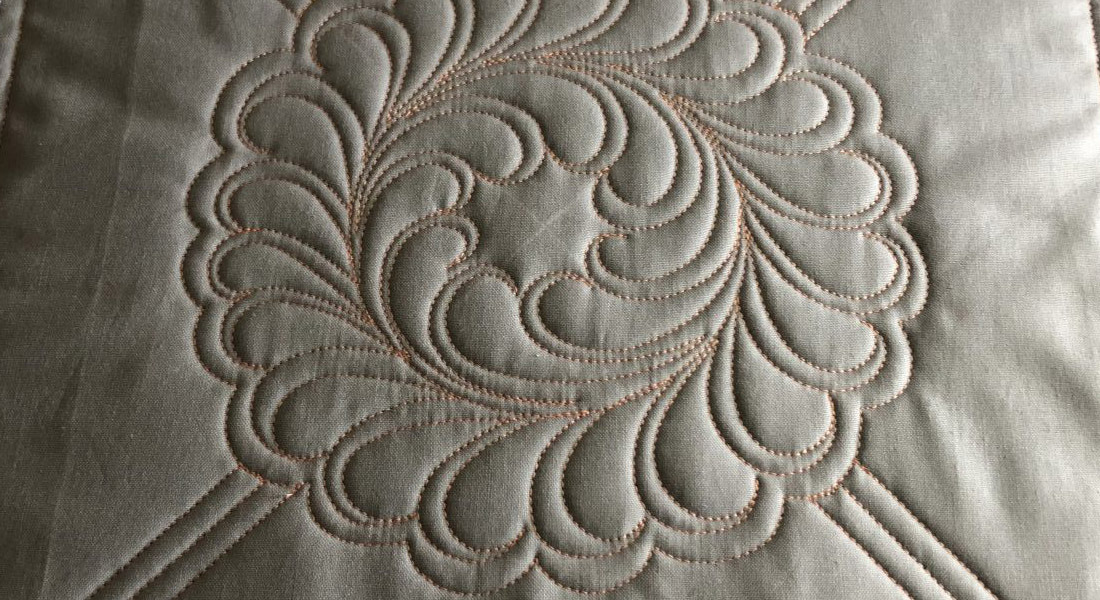 how to quilt feathers