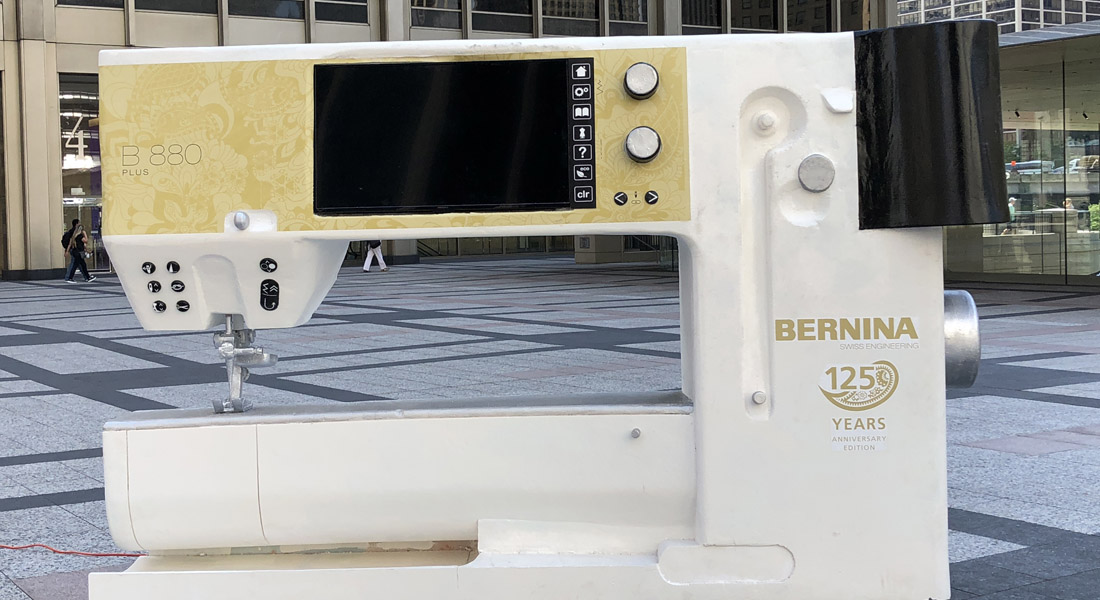 National Sewing Machine Day with BERNINA