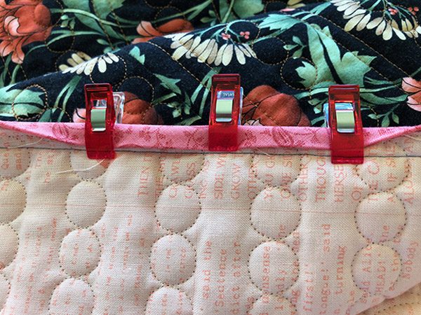 Quilt bias binding tips