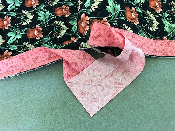 Quilt bias binding tips