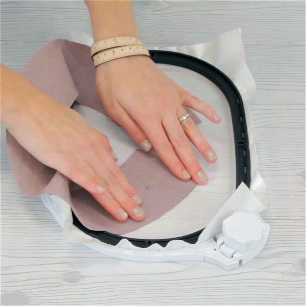 Embroidered Collar Tutorial - hoop