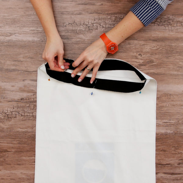 Wash and Wear Applique Bag - add channel