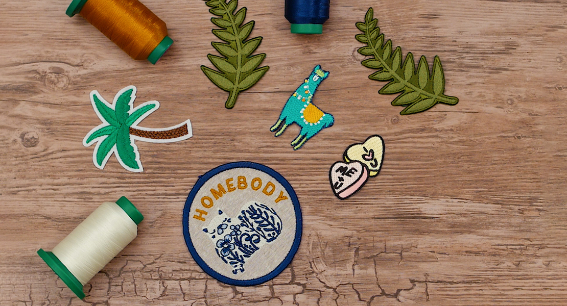 DIY Embroidered Merit Badge