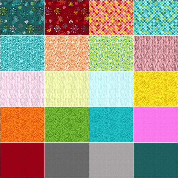 Fandangle Quilt fabric by Christa Watson for Benartex Contempo
