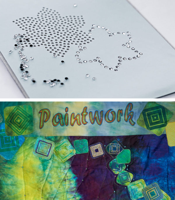 BERNINA Crystal and Paint work