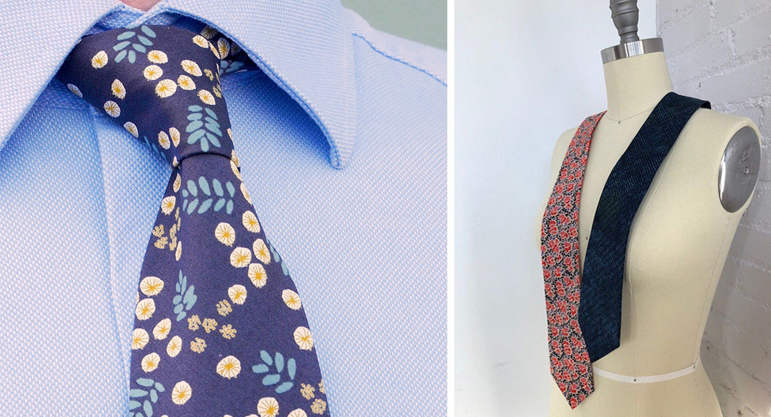 DIY Dapper Tie sewing tutorial