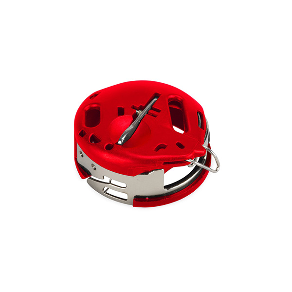 Red Bobbin Case for BERNINA Hook