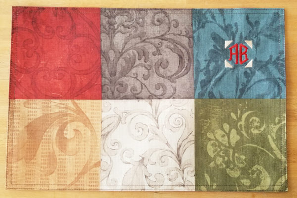 2-letter Monogram tutorial with BERNINA Toolbox