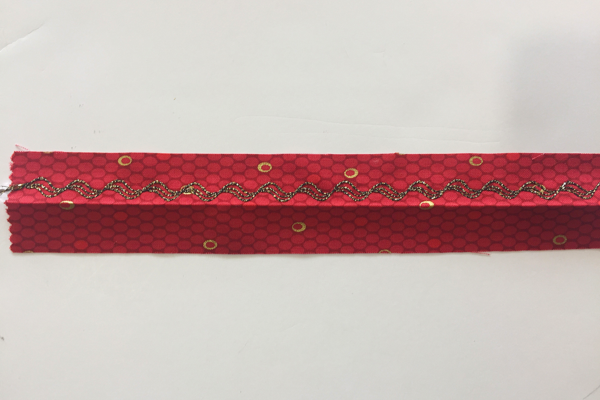 Bobbin Work Red Flange