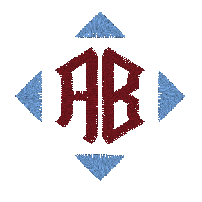 BERNINA Toolbox 2 Letter Monogram - Letters Resized