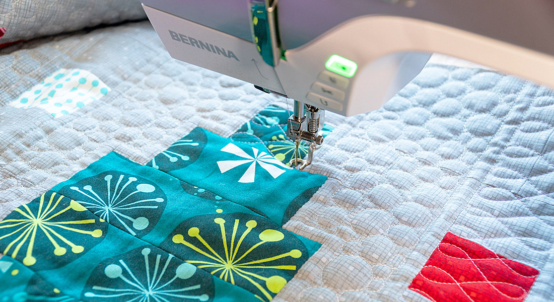 Beaded lanterns quilt along at WeAllSew