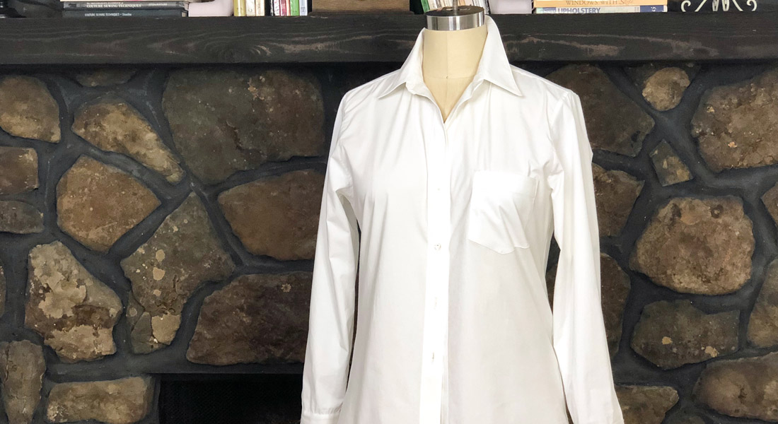 Classic Button Up Shirt Sew Along at WeAllSew
