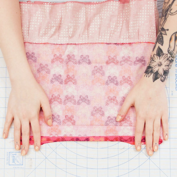 Ruffle_Hem_Skirt_first_fold
