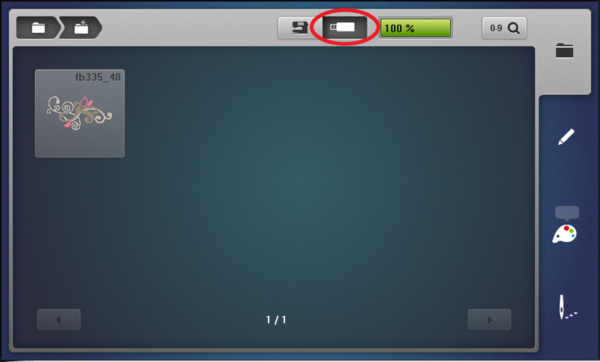 Design Positioning in Machine Embroidery - USB