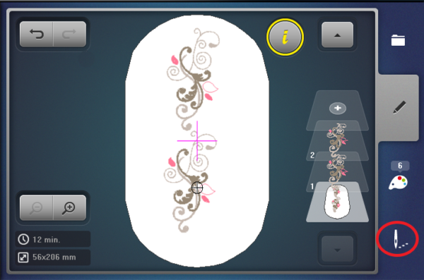Design Positioning in Machine Embroidery - Ready