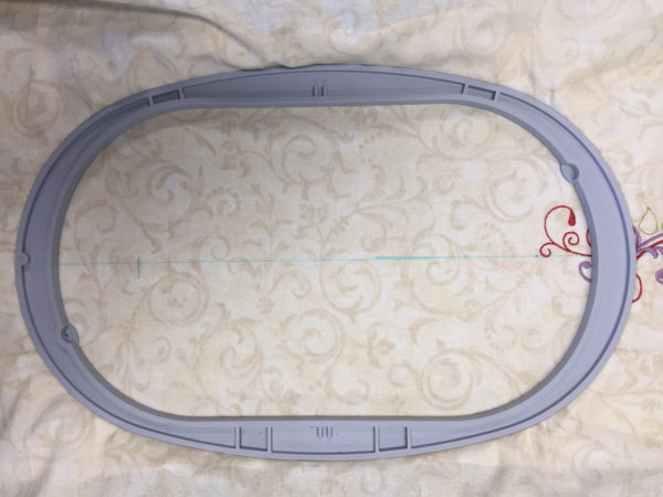 Design Positioning in Machine Embroidery - Rehoop