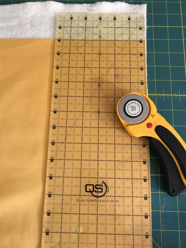 Spider Web Door Banner tutorial WeAllSew Blog - make a quilt sandwich