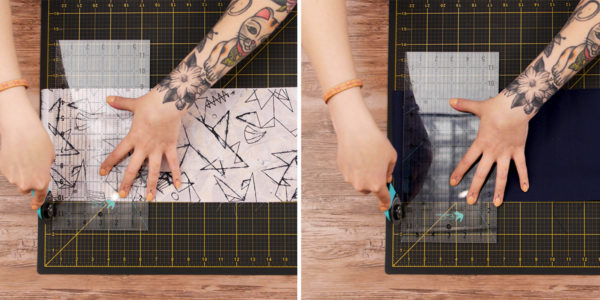 Waterproof Travel Kit Bag - cut fabric