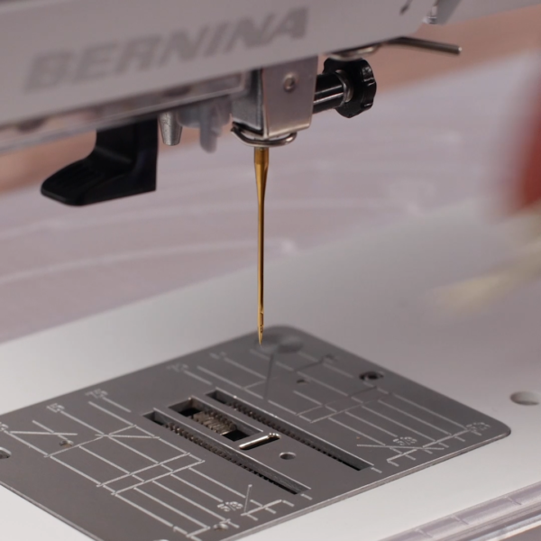 Edgestiching technique - needle