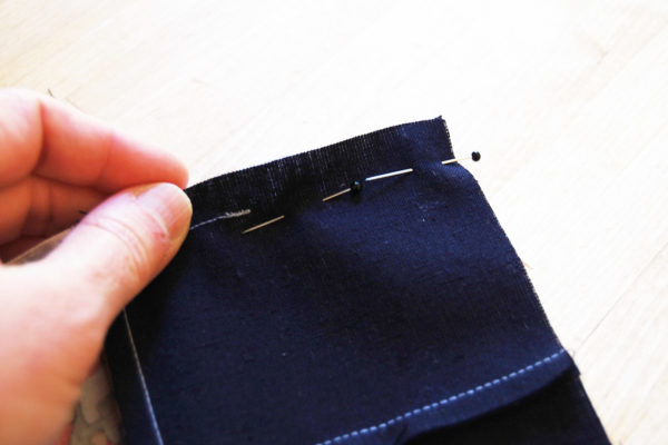 Invisible zipper pillow cover tutorial from WeAllSew