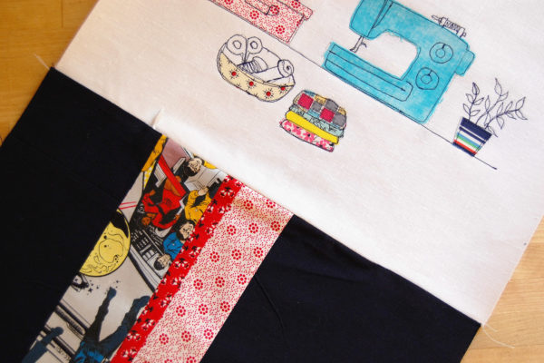 Invisible zipper pillow cover tutorial from WeAllSew