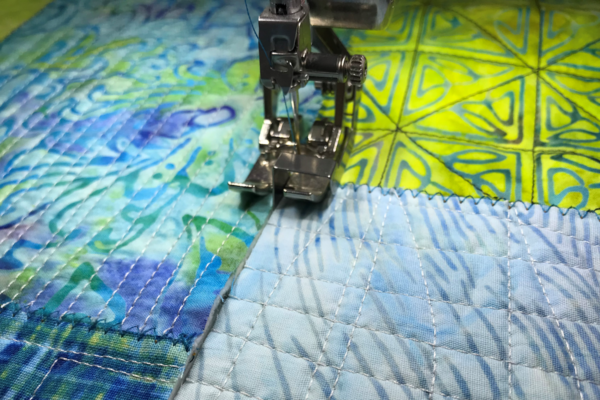 Little Art Quilt - joining
