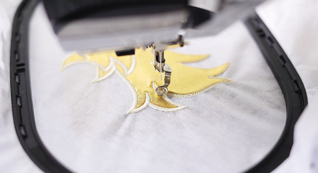 Machine embroidery tips and techniques from WeAllSew