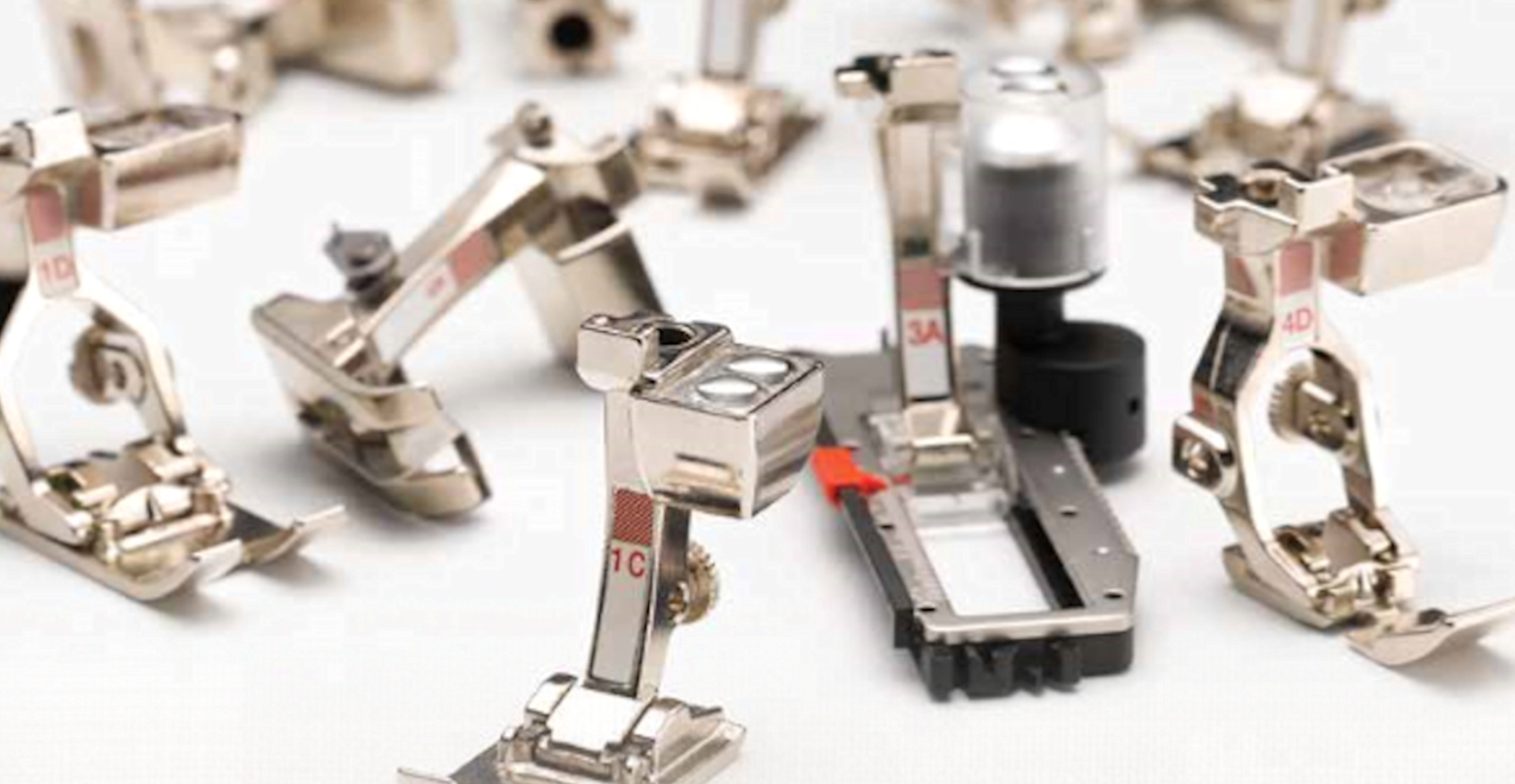 Montage of BERNINA Presser Feet
