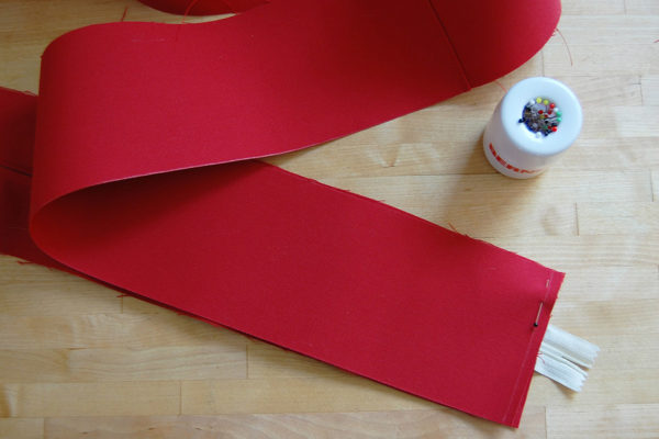Upholstered Cushion Cover Tutorial at WeAllSew