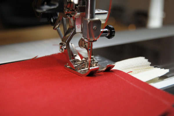 Upholstered Cushion Cover Tutorial at WeAllSew