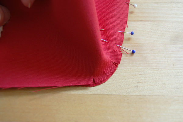 Upholstered Cushion Cover Tutorial at WeAllSew