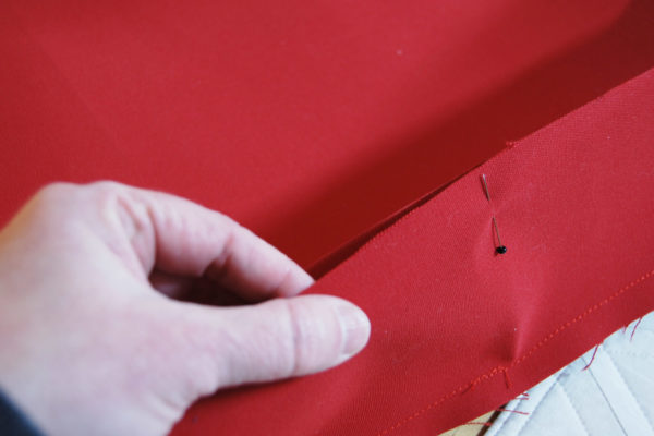 Upholstered Cushion Cover Tutorial at WeAllSew