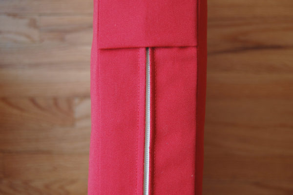 Upholstered Cushion Cover Tutorial at WeAllSew