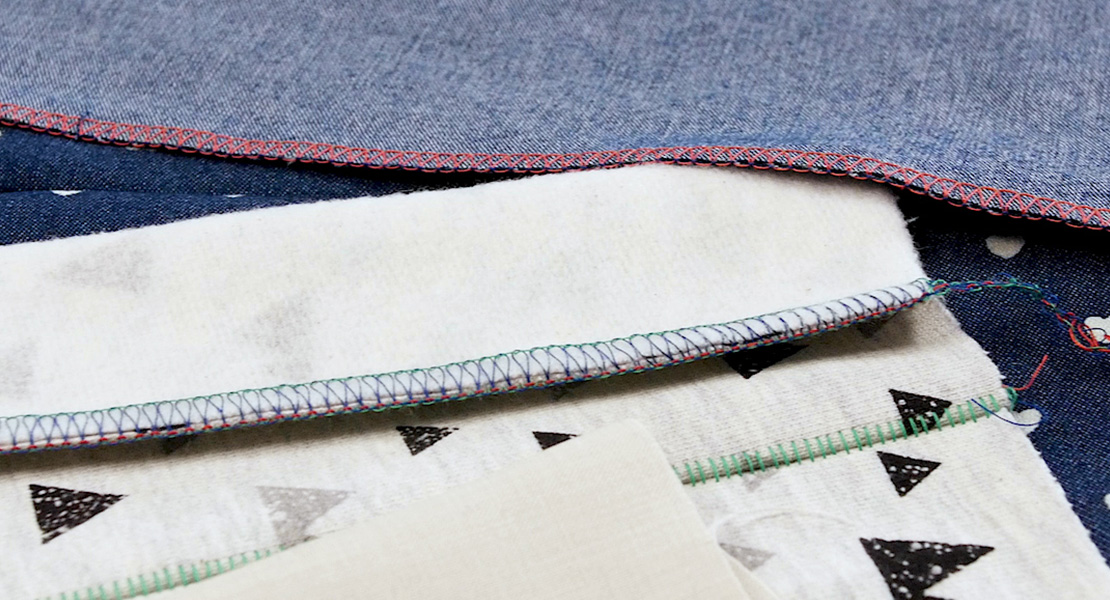 3 Threads 3 Ways with the BERNINA Overlocker