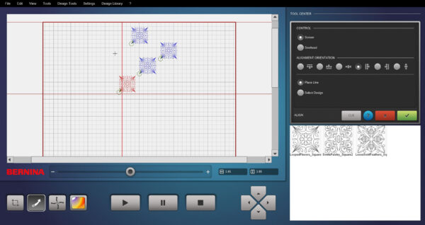 Q-matic_Align_Vertical_Place _Line
