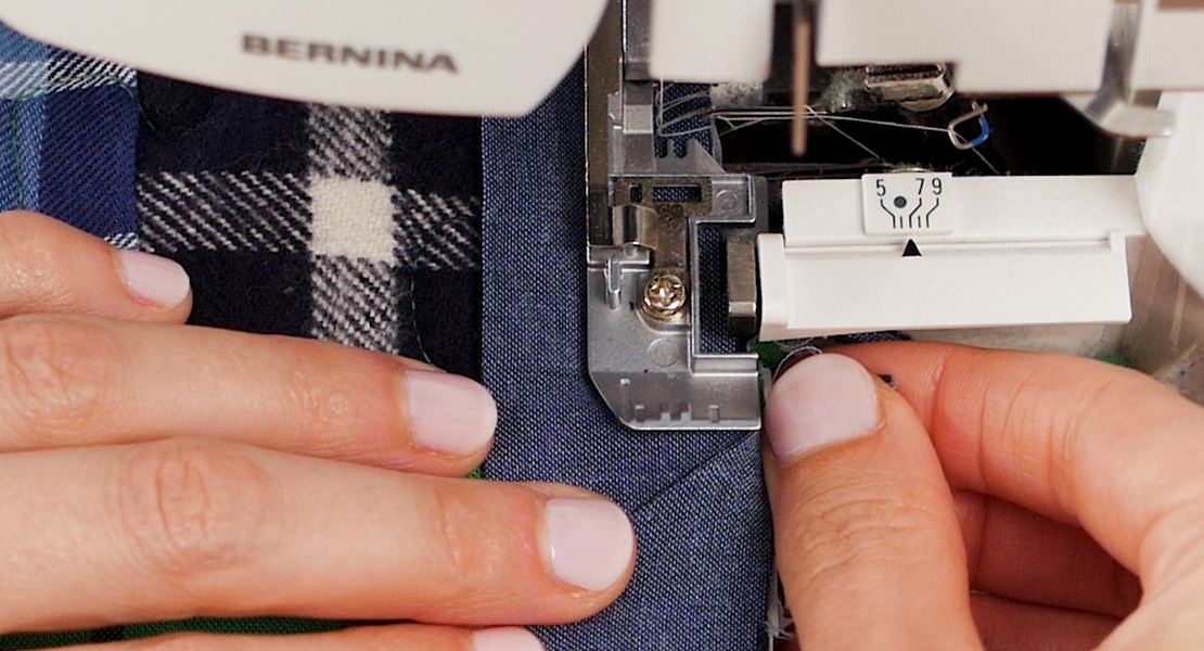 Speedy Binding with an overlocker