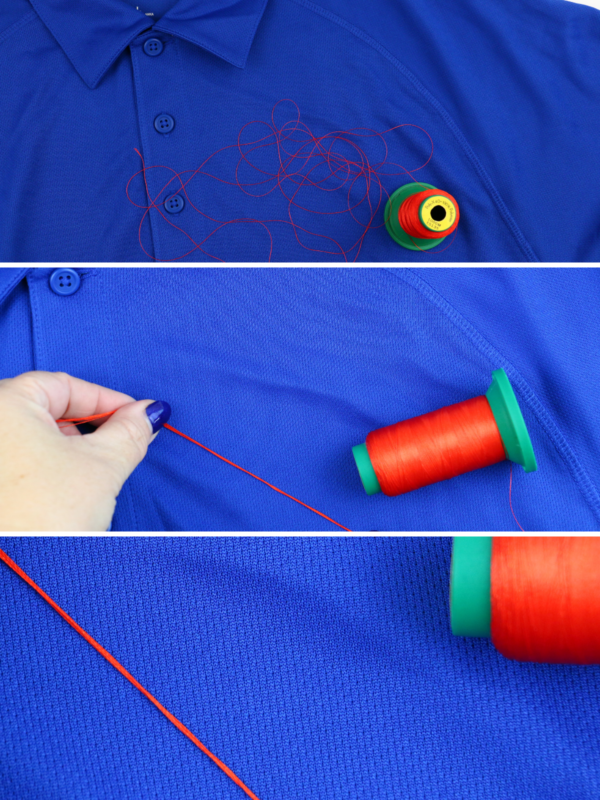 we all sew part 5 embroider on knits stabilizers and needles embroidery thread hack