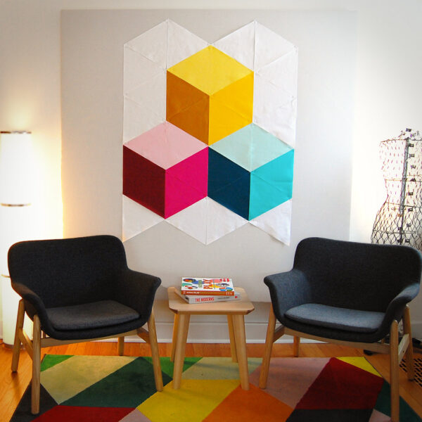 Colossal Blocks Quilt-Along at WeAllew
