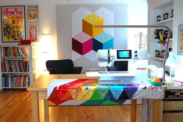 Colossal Blocks Quilt-Along at WeAllew