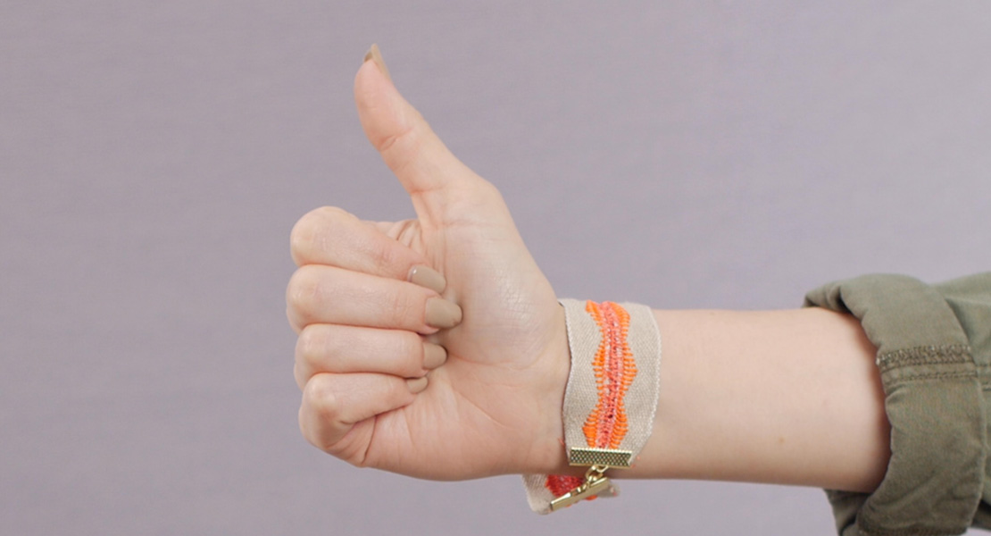 DIY Lacy Ribbon Cuff