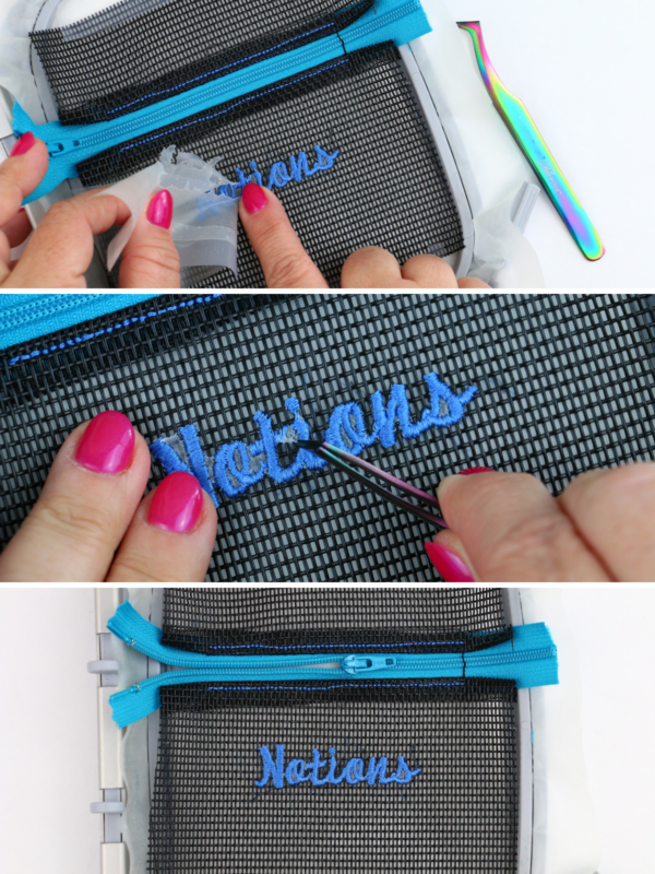 we all sew how to embroider pet screen 1200x800 in the hoop zipper case