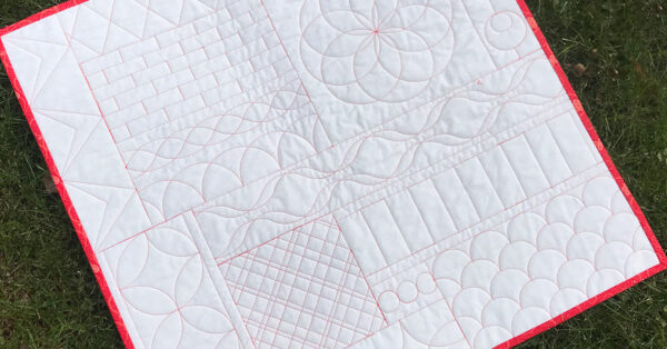 BERNINA RulerWork Sampler by Amanda Murphy
