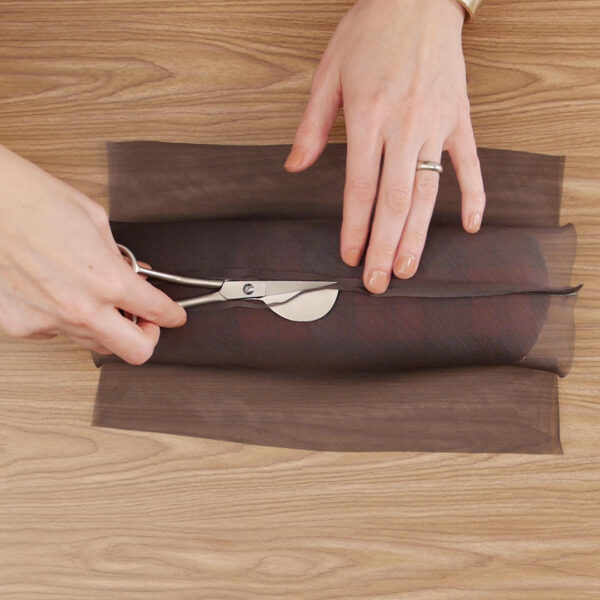 How to Sew a French Seam: Trim the Seam
