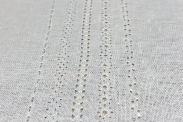 hemstitching sample