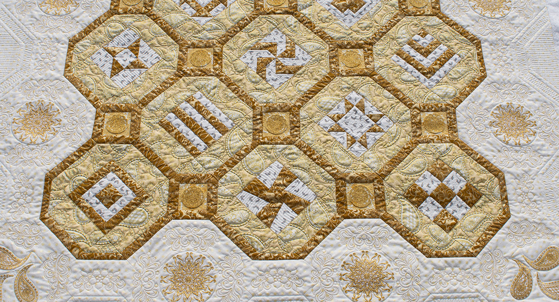 BERNINA 125th Anniversaey Quilt-along Grand Prize Winner Adelin Bates