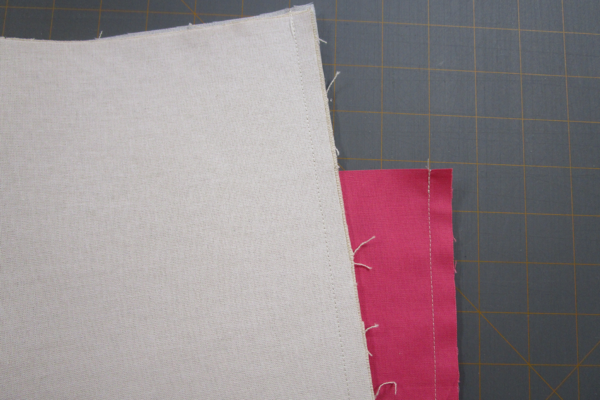 Embroidered Fabric Basket - tubes