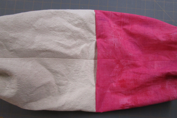 Embroidered Fabric Basket - stitch pail