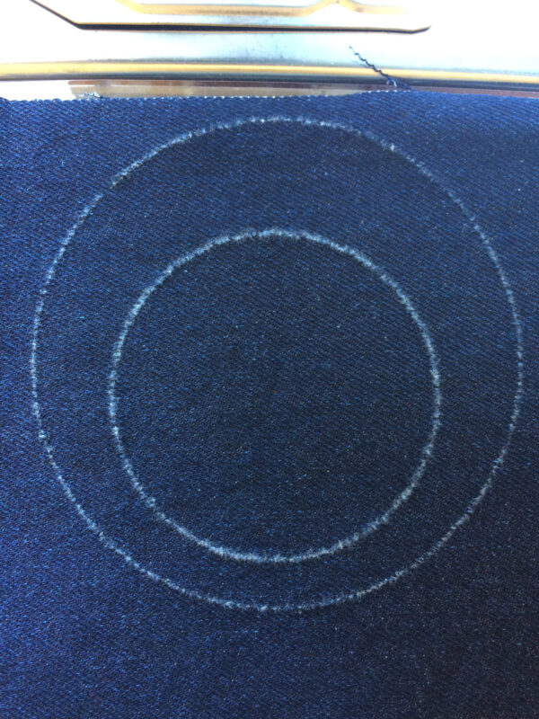 Denim needle punch tutorial at WeAllSew