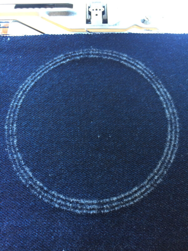 Denim needle punch tutorial at WeAllSew