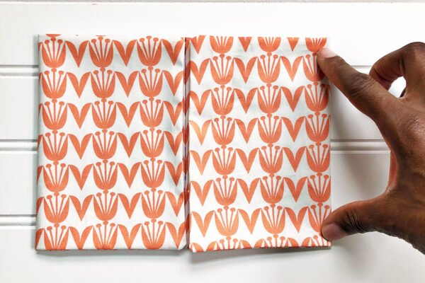 Handmade Heating-Cooling Pad Tutorial: Marking the fabric